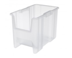 Akro-Mils 13014 Plastic Stack-Store Small Part Bins - 4 per Carton
