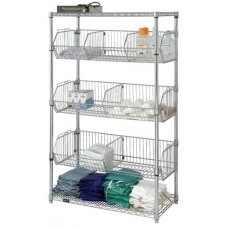 Quantum 1848BC6C Stationary Wire Basket Units