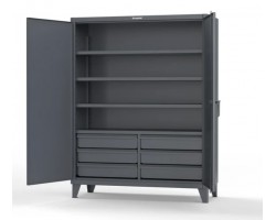 Strong Hold 6 Lower Half Drawer Storage Cabinet - 56-244-6/5DB