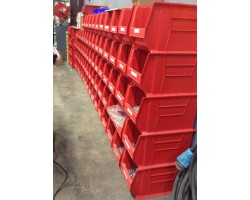 Akro-Mils 30280 Super Sized Plastic Bins - 4 per Carton