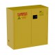 Jamco BS30 Slimline Flammable Safety Cabinet | 30 Gallon, Self-Closing Doors