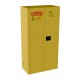 Jamco BS44 Slimline Flammable Safety Cabinet | 44 Gallon, Self-Closing Doors