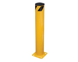 Vestil BOL-48-5.5 Safety Steel Bollard, 48 Inch High, 5-1/2 Inch OD