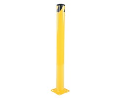 Vestil BOL-62-5.5 Safety Steel Bollard, 62 Inch High, 5-1/2 Inch OD