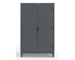 Strong Hold Steel 4-Shelf Bin Storage Cabinet - 46-BS-244