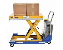 Vestil Battery Powered Scissors Lift Cart - CART-23-10-DC