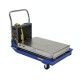 Vestil CART-24-10-DC-PSS Battery Powered Scissor Lift Cart with 1,000 lb Capacity | Partial Stainless Steel, 24" x 48" Platform