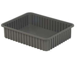 LEWISbins DC3050 Plastic Divider Box Container - 4 per Carton
