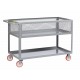 Little Giant DSX-2436-X12-5PY Shelf Truck - 12 Inch Deep Mesh Sides