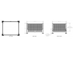 Davco Collapsible Wire Mesh Steel Bin -KDW-01