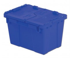 LEWISbins FP06 Plastic Attached Lid Distribution Containers