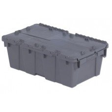 LEWISbins FP075 Plastic Attached Lid Distribution Container