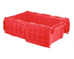 LEWISbins FP075 Plastic Attached Lid Distribution Container