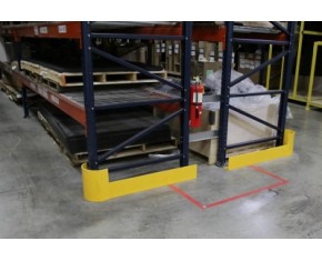 Handle-It Pallet Rack End Protector