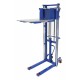 Vestil HYD-15 Hefti-Lift Manual Hydraulic Stacker with 1,500 lb Capacity | 63" Lift