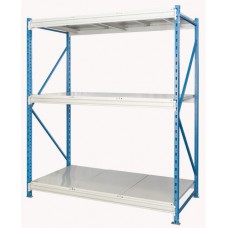 Hallowell HBR482487-3S Warehouse Steel Decking Bulk Racking