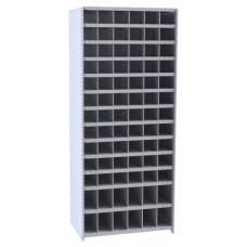 Hallowell 5529-24 Hi-Tech Metal Bin Starter Shelving