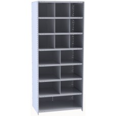 Hallowell 5533-18 Hi-Tech Metal Bin Starter Shelving