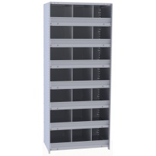 Hallowell 5536-18 Hi-Tech Metal Bin Starter Shelving 