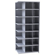 Hallowell A5526-12 Hi-Tech Metal Compartment Steel Shelving