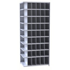 Hallowell A5528-18 Hi-Tech Metal Compartment Steel Shelving