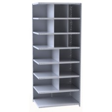 Hallowell A5533-12 Hi-Tech Metal Compartment Steel Shelving