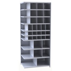 Hallowell A5535-12 Hi-Tech Metal Compartment Steel Shelving