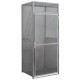 Hallowell BSL363690-R-1S-HG Single Tier Steel Bulk Storage Starter Locker – Heavy-Duty, Economical Wire Mesh Storage System