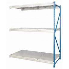 Hallowell HBR964887-3A-S Industrial Steel Decking Bulk Rack