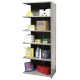 Hallowell Hi-Tech 6-Shelf 5521-12 Industrial Storeroom Shelving