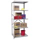 Hallowell A5510-12 Hi-Tech 5-Shelf Steel Storeroom Shelving