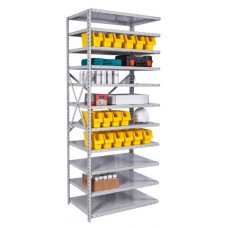 Hallowell A451C-24PL-AM MedSafe Antimicrobial Add-on Shelving