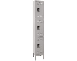 Hallowell URB1258-3A Ready Built Premium Steel Lockers