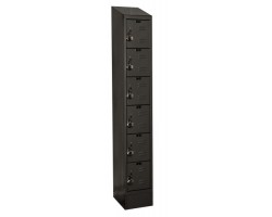Hallowell URB1258-6ASB Ready Built Premium Steel Lockers