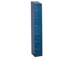 Hallowell URB1258-6ASB Ready Built Premium Steel Lockers