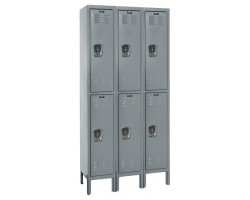 Hallowell U3548-2 Industrial Premium Steel Lockers