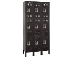 Hallowell U3288-3 Industrial Premium Steel Lockers