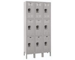 Hallowell U3288-3 Industrial Premium Steel Lockers