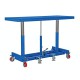 Vestil LDLT-3072-4 Long Deck Die Cart with 4,000 lb Capacity | 30 x 72 Platform | Manual Hydraulic Foot Pump Lift