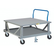 Little Giant Adj Height Mobile Pallet Stand - 2PDSEH486P2FLLR