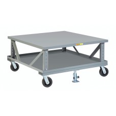 Little Giant Adjustable Height Mobile Pallet Stand - 2PDSE40486PH2FL