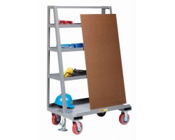 Little Giant A-Frame Sheet and Panel Truck - AF4S-2448-6PYFL with Back Shelf Storage