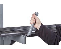 Little Giant Mobile Cantilever Rack - CBR-2448-8PHBK