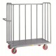Little Giant 3-sided Industrial Bulk Truck - OT2436-6PY with Tubular Steel Sides