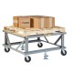 Little Giant Adj Height Mobile Pallet Stand - PDE-4248-6PH2FL