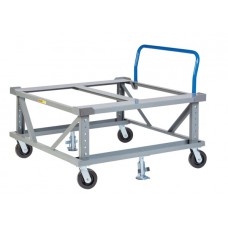 Little Giant PDE42-6PH2FLLR Adjustable Height Mobile Pallet Stand