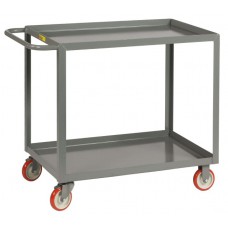 Little Giant Steel 2-Shelf Service Cart - LGL-2448-BRK