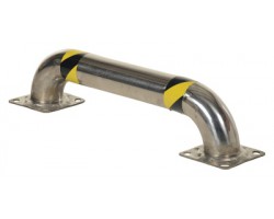 Vestil Low Profile Stainless Steel Equipment Guard - LPRO-SS-36-9-4