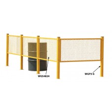 MECO Wire Panel Perimeter Guards WGS4824