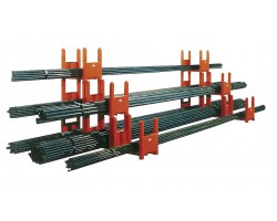 MECO SSR1 Modular Steel Storage Racks | Stackable Welded Industrial Rack